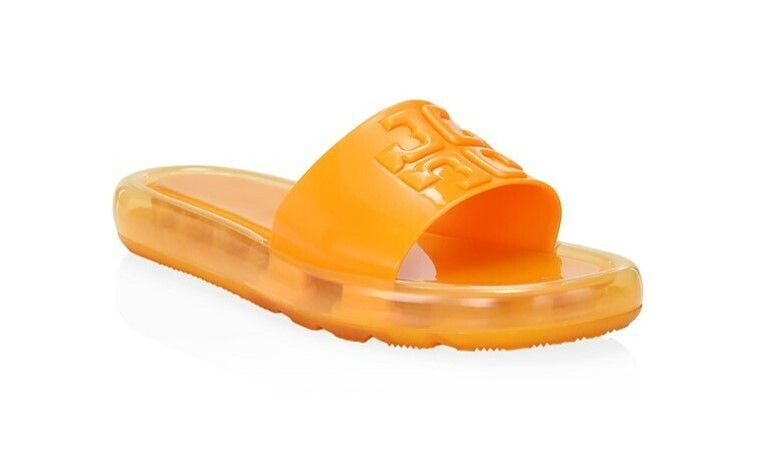 Tory Burch Embossed Bubble Jelly Slides BUMBLEBEE 196133372357