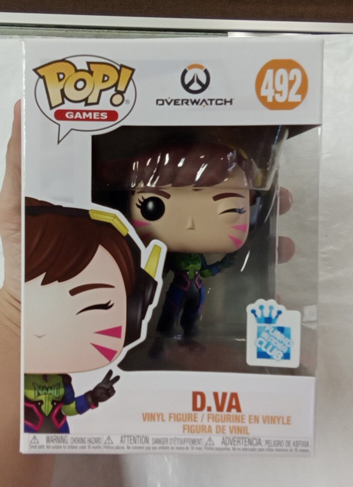 D Va Gamestop Overwatch Funko Funko Pop! Games: Overwatch (Glitter