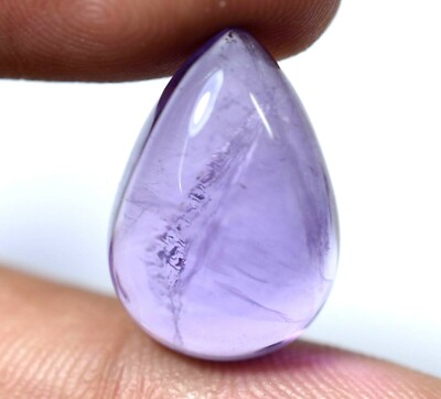 15.75 Ct 100% Natural Purple Amethyst GGL Certified Cabochon Gemstone 