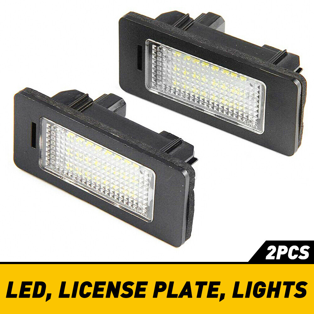 PCS LED License Plate Light For BMW Rear Number Plate Lamp BMW