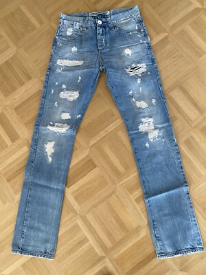 Herren Jeans RED BRIDGE RB-162 Regular Fit Destroyed W30 L34 