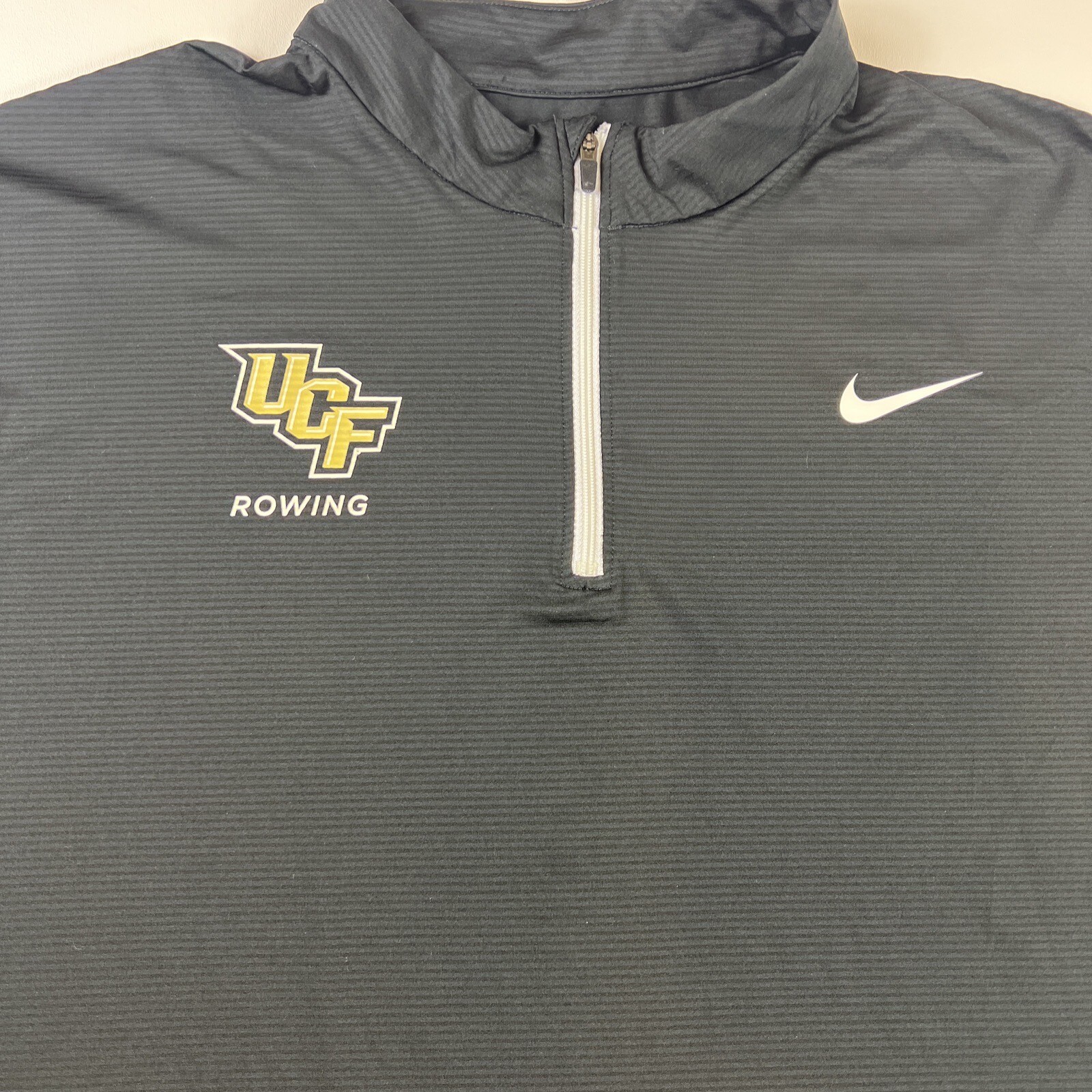 FILA Pullover Nike UCF Knights Dri Fit Rowing Team rilasciato donna nero 1 4 cerniera XXXL