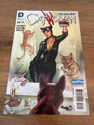 Catwoman # 34 NM 1st Print DC Comic Book New 52 11 J294