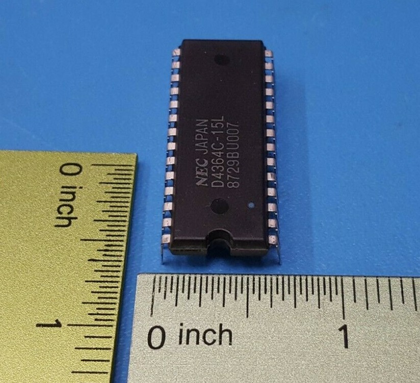 1 Pce x D4364C -15LL MÉMOIRE SRAM CMOS 8K x 8Bits DIP 28 Pins NEC Neuf