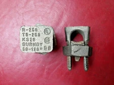 Burndy T-8-250 R-250 KS29 DB 50-120 Split Bolt Connector Brass