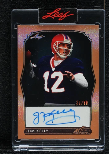2023 Leaf Art of Sport Jim Kelly #BA-JK1