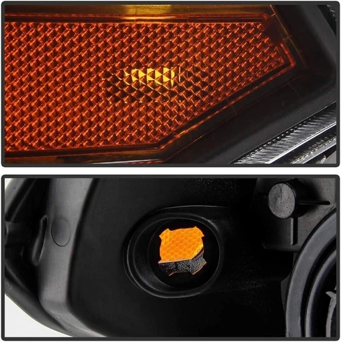 Fits 2009-2021 Nissan Frontier Black Headlights +Smoke Red Tail Lamps 4Pcs 09-21 - Picture 11 of 12