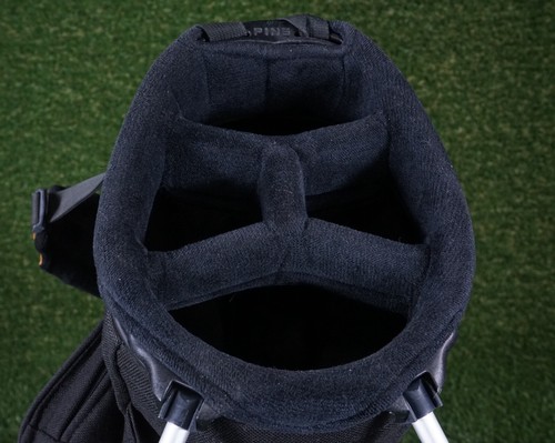 PING HOOFER CHAPARRAL COWBOYS STAND BAG ORIGINAL CANVAS 4 WAY DIVIDERS ~ W@W!! - Picture 5 of 8