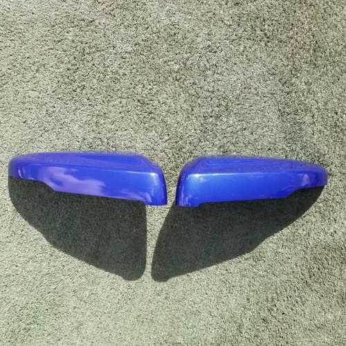 Genuine Original Factory OEM Cadillac CT6 Mirror Covers Pair Two Blue 2016-2020