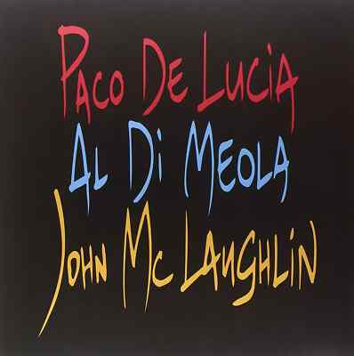 Pacio De Lucia Al Di Meola John Mclaughlin *SEALED* Guitar Trio Vinyl LP