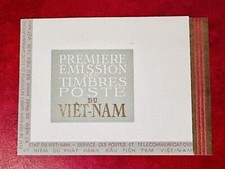 Product Image: Beautiful 1951 South Vietnam First Day of Issue Stamp Booklet MNH