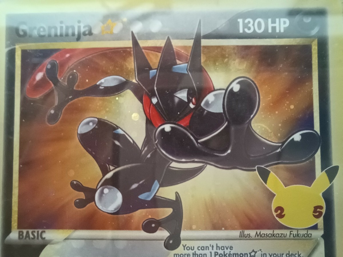 Greninja ポケモンカード HP130 Greninja [GOLD STAR] #144 English Sword & Shield Sealed