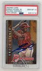 Ronald Acuna Jr 2017 Bowman Defining Moments Autographed Card #BDM-RA PSA/DNA 10