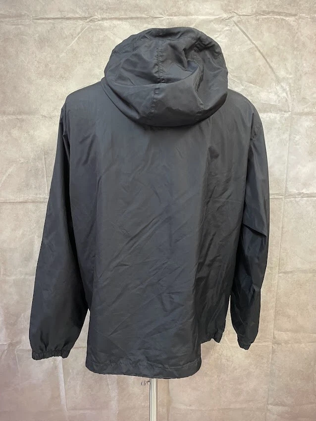 PGA TOUR Men's Windbreaker Full Zip Jacket Hooded Black Size L - Image 3 of 4