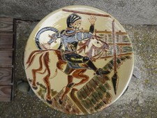 puigdemont ancien grand plat en ceramique  Espagne