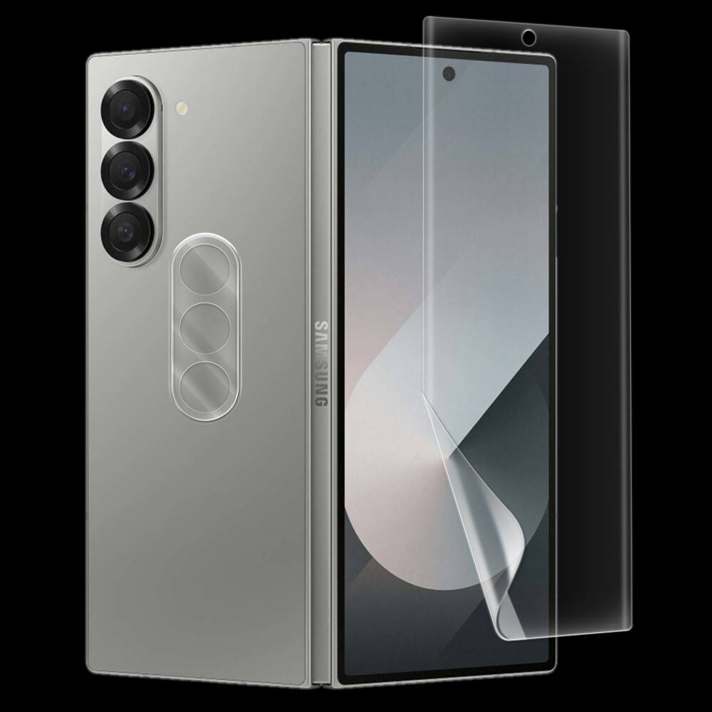 Clear Outer Soft Lens Screen Protector Film for Samsung Galaxy Z Fold 6 SM-F956U-image