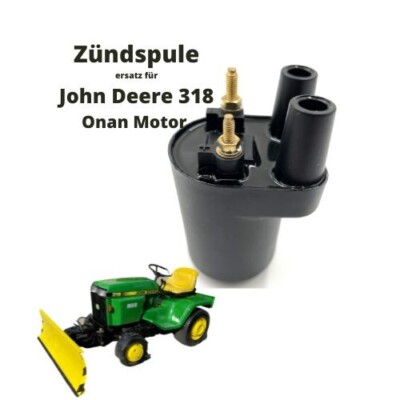 Zündspule Doppelspule 12 V Ersatz Neu John Deere 318 400 Onan B48G P218G