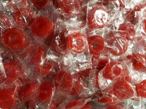 LifeSavers Hard Candy WILD CHERRY FLAVOR (RED)- BULK CANDY- 8 ounces- 1/2 pound - Picture 1 of 2