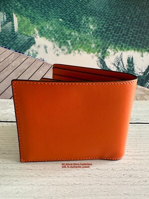 Coach CH084 3 In 1 Wallet With Coach Stamp in Refined Calf Leather