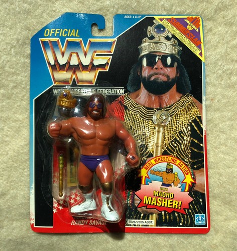 Vintage WWF Hasbro Macho King Randy Savage Figure ...