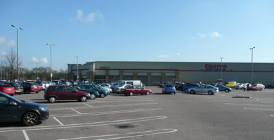 Foto 6x4 Costco Superstore, Watford Bushey\/TQ1395 strategisch günstig gelegen c2008