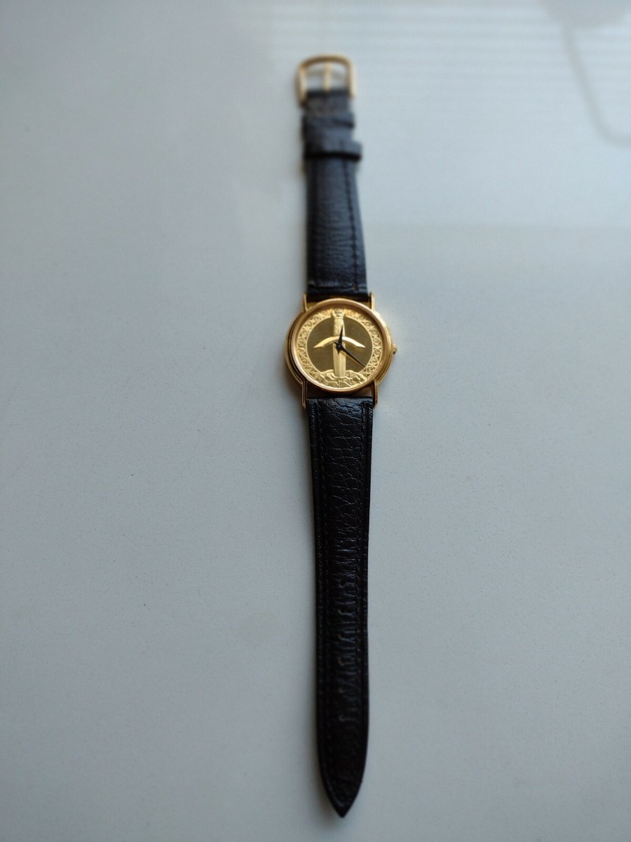 FRANKLIN MINT LTD ED 1988 'Sword Of Kings' Wrist Watch | eBay