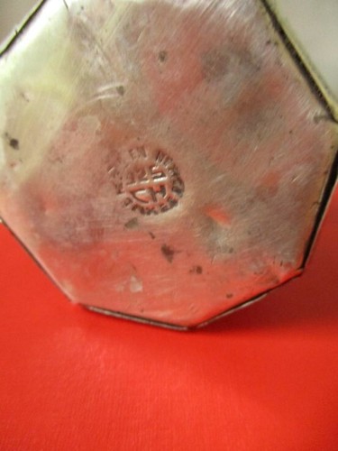 Vintage Taxco Sterling Silver Overlay Salt or Pepper Shaker Hand Made Signed - Picture 3 of 4
