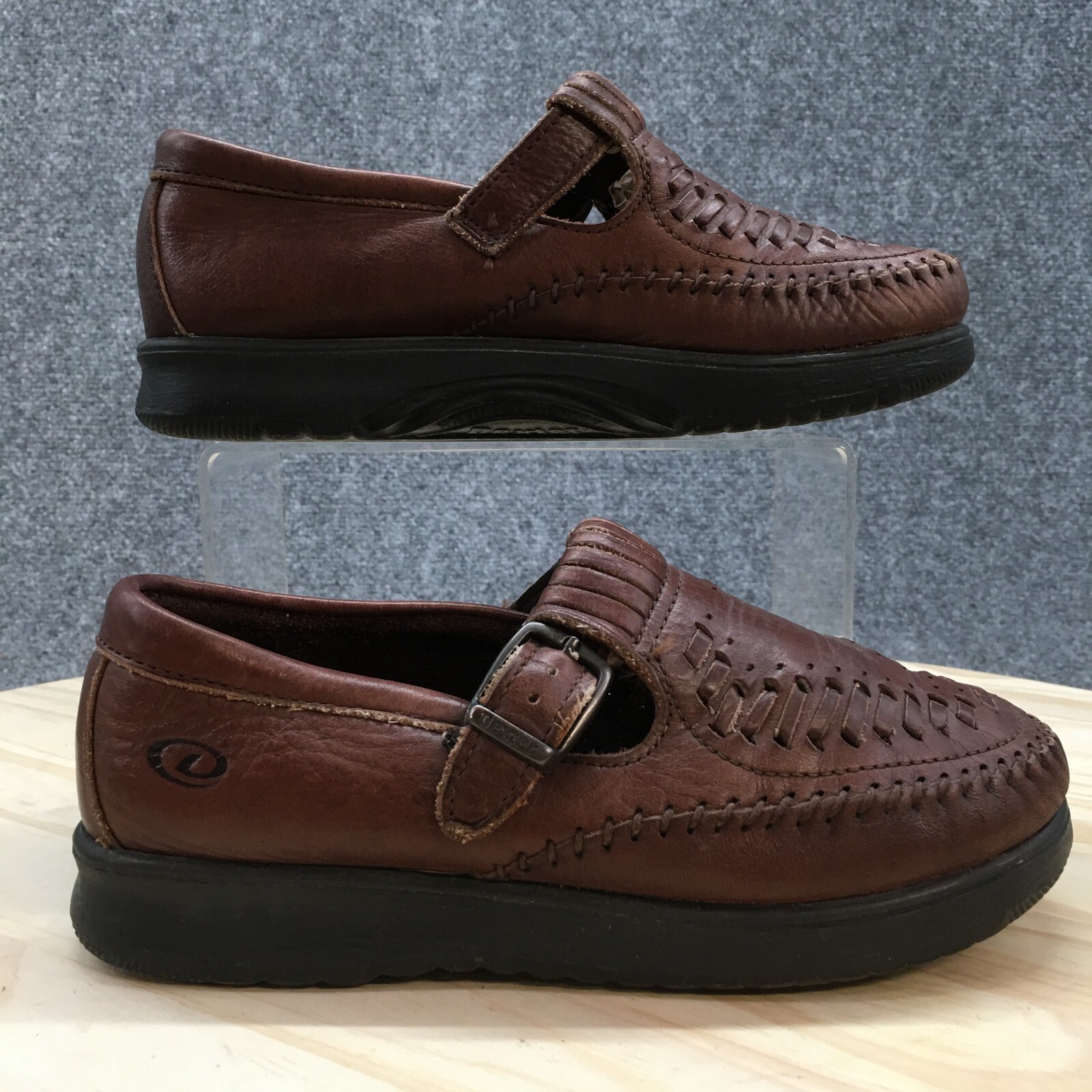 Dexter Shoes Womens 5 Brown Walkmocs 