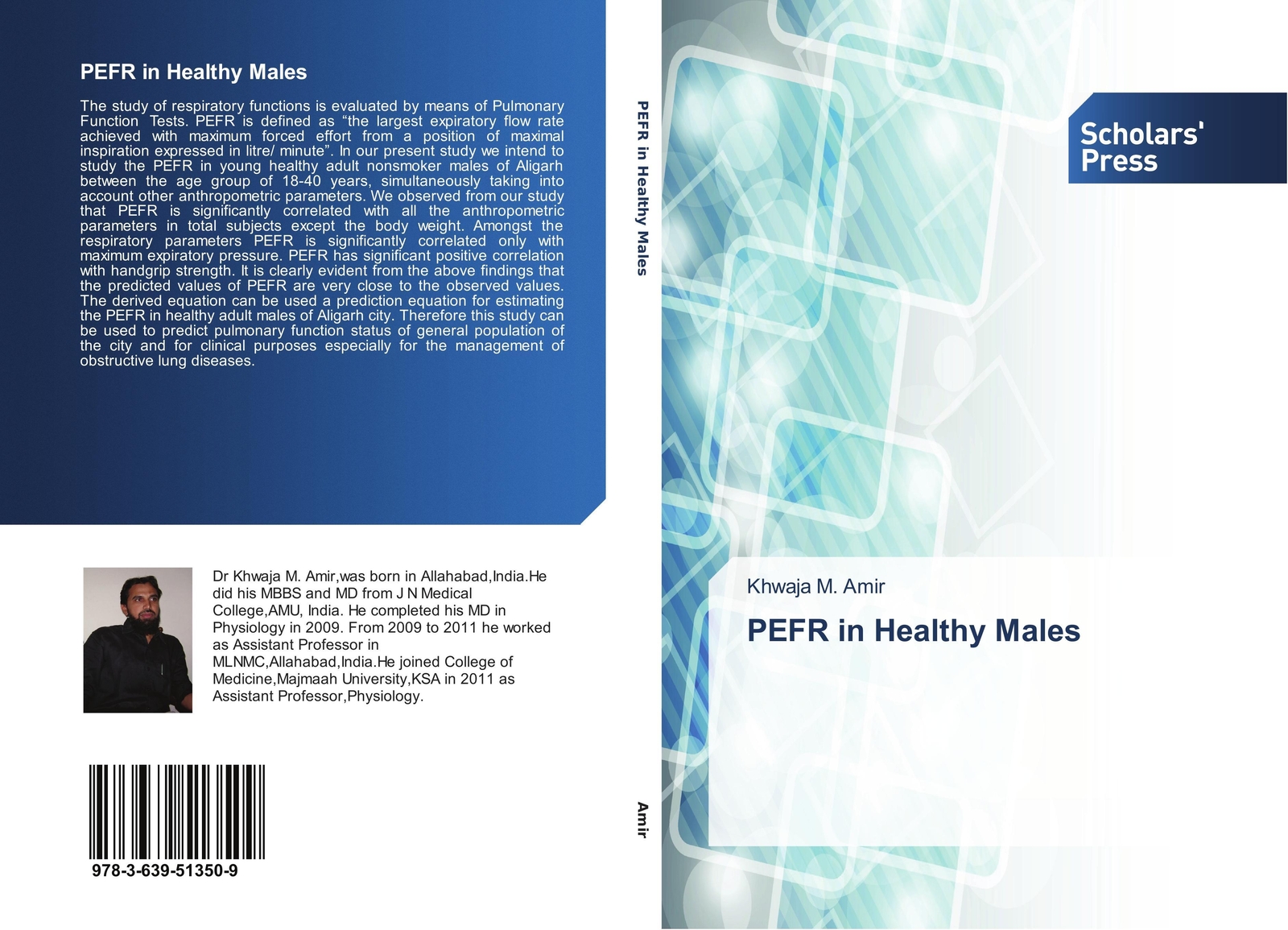 Thumbnail - Pefr In Healthy Males Khwaja M. Amir Taschenbuch Paperback 144 S.