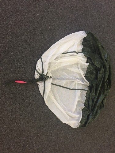 5 FOOT DIAMETER PILOT PARACHUTE T-10R MODEL ROCKET WEATHER BALLOON SEA ANCHOR