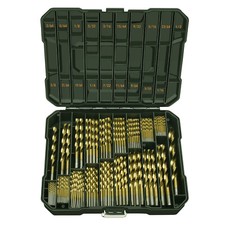 HSS Drill Bit Set Titanium Coated 230Pcs/99Pcs Round Shank Drill Metal Steel
