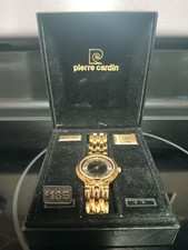 Orologio vintage Pierre Cardin al quarzo tono oro con cassa