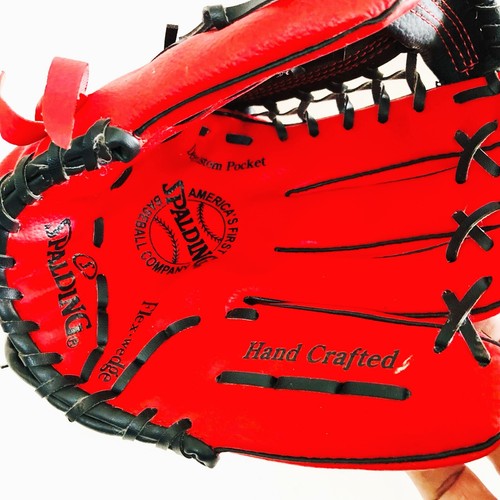 Guante de Béisbol Spalding Cuña Flexible Bolsillo Profundo Personalizado Hecho a Mano América Nº1 - Imagen 4 de 17
