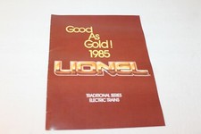 VINTAGE 1985 LIONEL TRADITIONAL SERIES ELECTRIC TRAINS CATALOG
