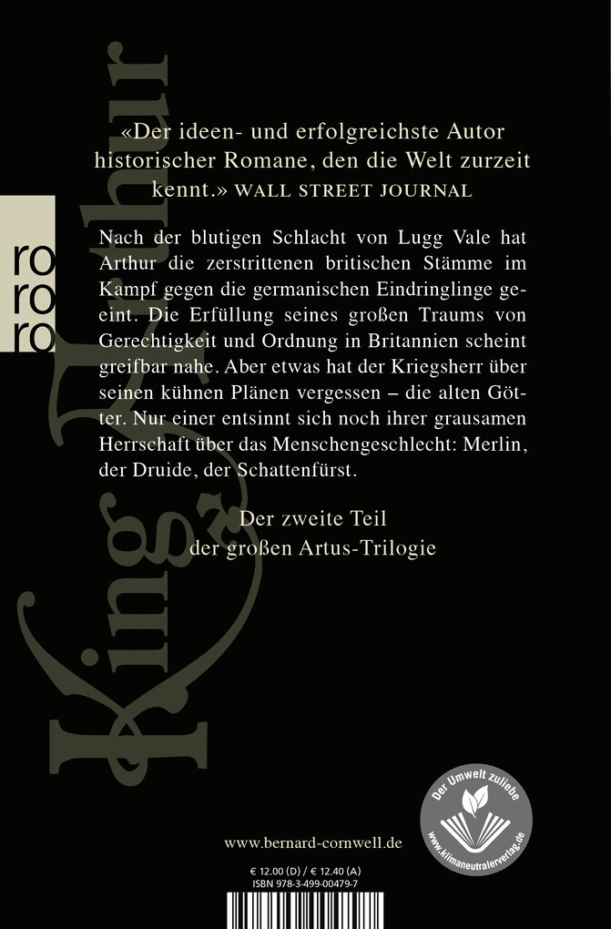 Thumbnail - King Arthur: Der Schattenfürst | Bernard Cornwell | 2020 | Deutsch