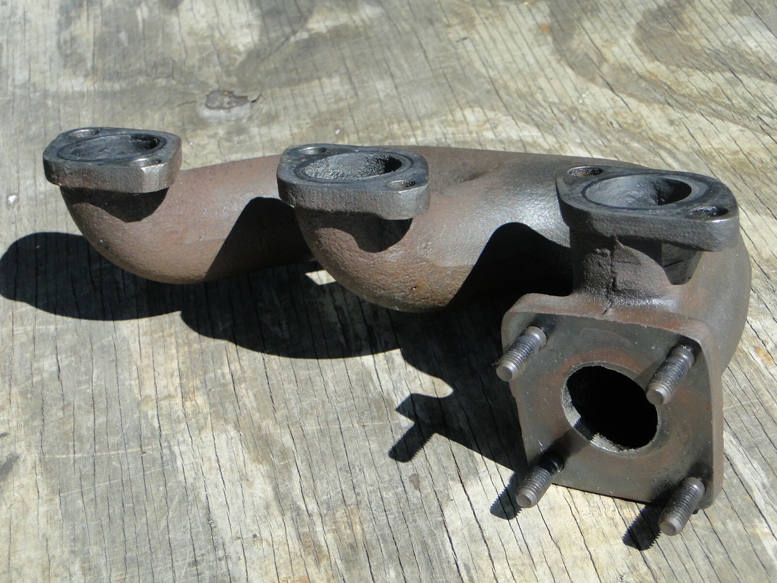 Maserati Biturbo 2.5 V6 Right Side Exhaust Manifold 1984-1986 GENUINE 312020326