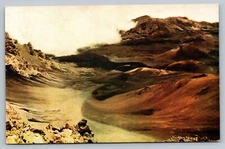 Haleakala Extinct Crater 10k Above Sea Level Maui Hawaii Vintage Postcard