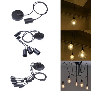 Multiple Ajustable Diy Vintage Edison Ceiling Spider Lamp Light