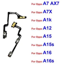 Power Volume Button Flex Cable For OPPO A7 A12 A15 A15S A16 A16S AX7 A1K