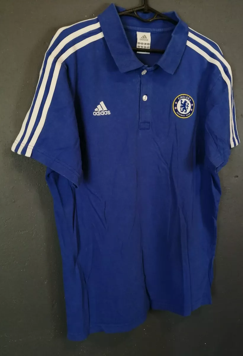 MEN S ADIDAS FC CHELSEA 2011 2012 POLO GOLF FOOTBALL SOCCER SHIRT