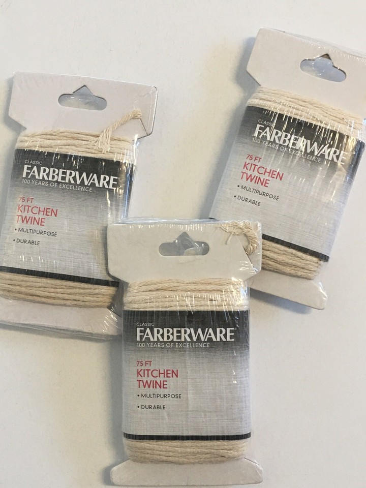 4 pk Farberware Classic Kitchen Twine 75 Ft ea Multipurpose Durable ...
