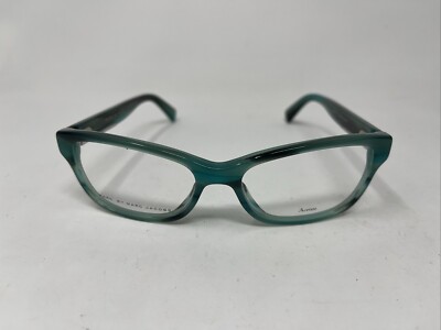 MARC BY MARC JACOBS EYEWEAR MMJ 617 KVJ 52/16/140 GREEN MARBLE EYEGLASSES  Z05