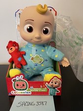 Cocomelon Musical Bedtime JJ Doll with Plush Tummy and Roto Head - Fast Ship