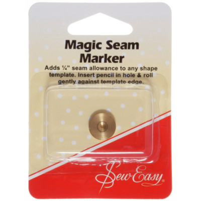 Sew Easy Magic Nahtführungsmarker fügt 6 mm Nahtzugabe hinzu