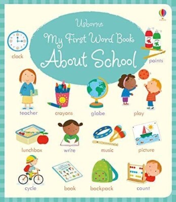 My First Word Book About School by Holly Bathie (Board book, 2016)
