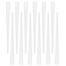  20pcs Cotton Candy Cones - Paper Cones Sweets Holder Stick For Candy Floss