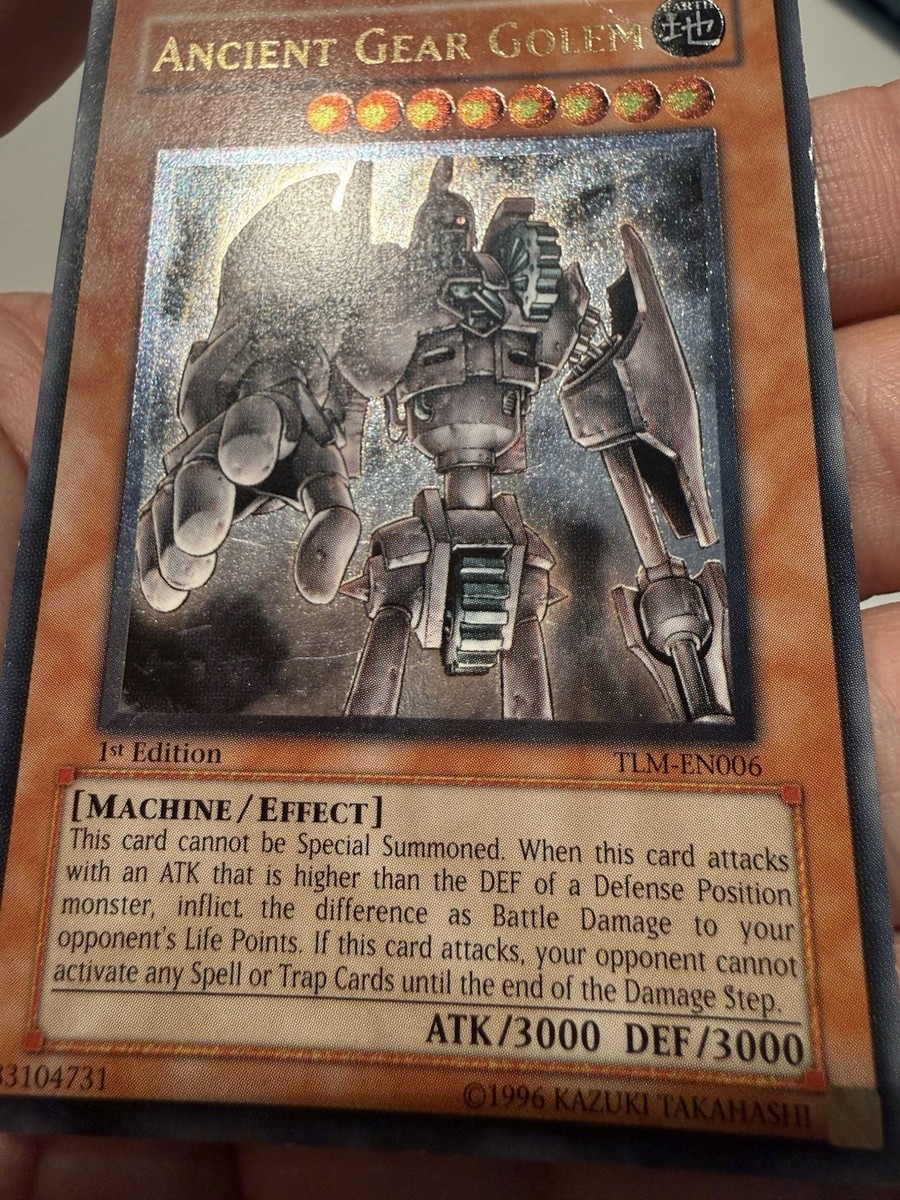 Ancient Gear Golem (UTR) TLM-EN006 The Lost Millennium 1st Edition
