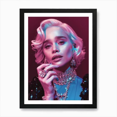 Aphrodite 4 Kunstdruck gerahmt Wandbild Poster Leinwanddruck Bild