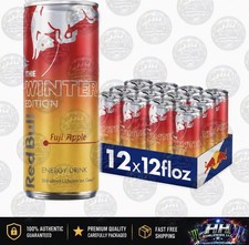 12 Pack Red Bull Winter Edition Energy Drink,...