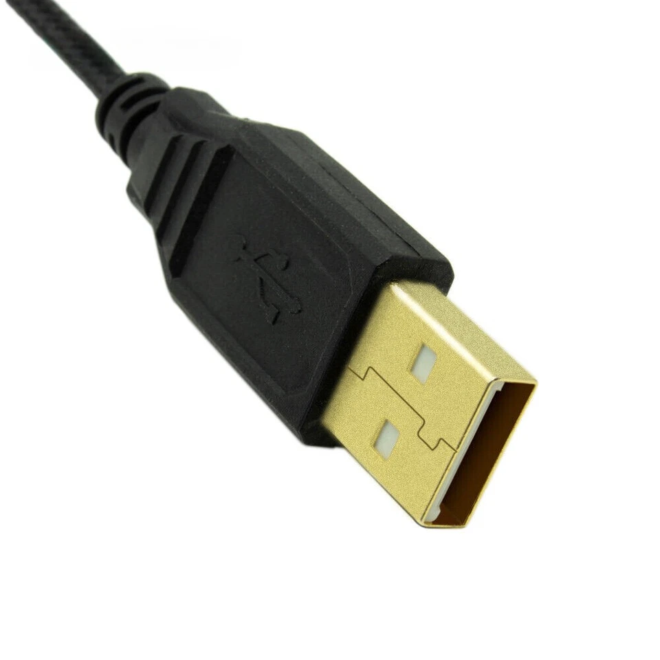 NEW USB cable /Line /wire for MadCatz Saitek RAT3/4/5/6/7/8/TE Gaming MOUSE 2m - Bild 3 von 4